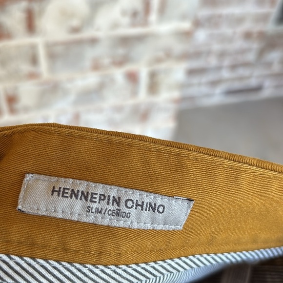 Goodfellow and Co. Mustard Slim Chino Pants - Picture 12 of 13